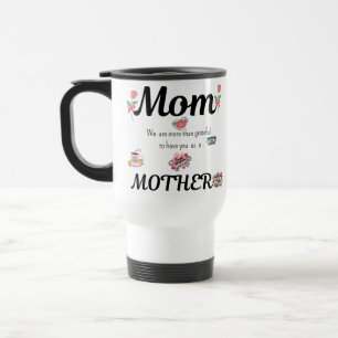 Taza De Viaje Regalo de las madres,