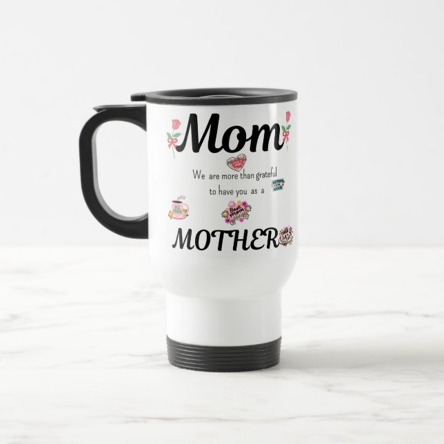 Taza De Viaje Regalo de las madres, (Izquierda)