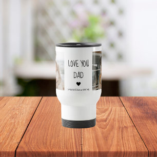 Taza De Viaje Regalo de moderna foto de grupo y de amor para tu 