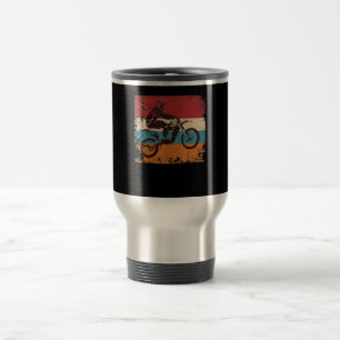 Taza De Viaje Regalo De Motocross Vintage De Guay Para Los Amant
