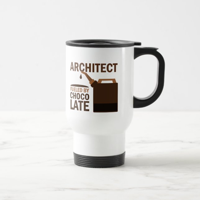 Taza De Viaje Regalo del arquitecto (divertido) (Derecha)