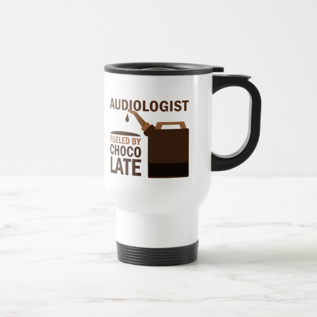 Taza De Viaje Regalo del audiólogo (divertido) (Derecha)