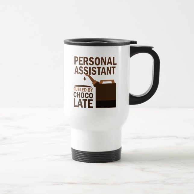 Taza De Viaje Regalo del ayudante personal (divertido) (Derecha)