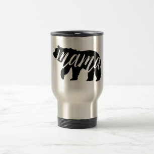 Taza De Viaje Regalo del Día de la Madre Mama Bear para Nueva Ma