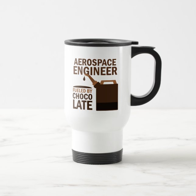 Taza De Viaje Regalo del ingeniero aeroespacial (divertido) (Derecha)