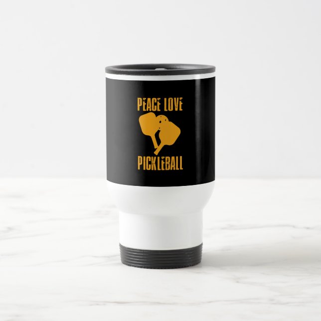 Taza De Viaje Regalo del jugador de bolas de pellebol (Centro)