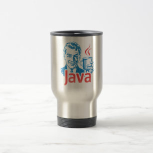 Taza De Viaje Regalo del programador de Java