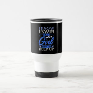 Taza De Viaje Regalo deportivo de natación para nadadores