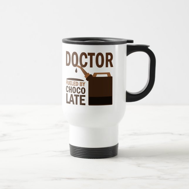 Taza De Viaje Regalo (divertido) del médico (Derecha)