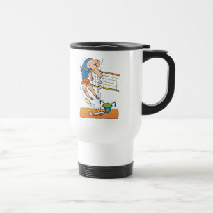 Taza De Viaje Regalo divertido del voleibol