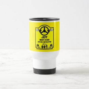 Taza De Viaje Regalo divertido para instructor de conducir