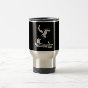 Taza De Viaje Regalo para motocicletas de suciedad deportiva