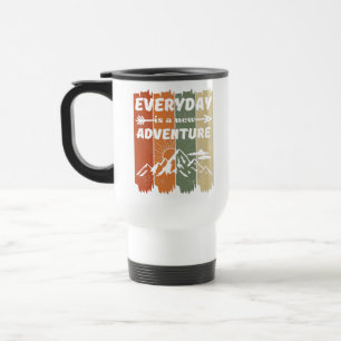 Taza De Viaje Regalo retro para amantes del senderismo de nuevas