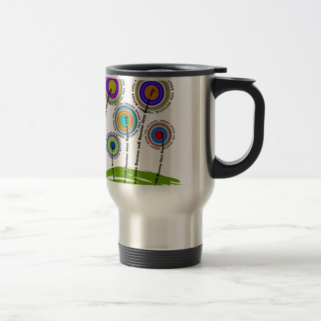 Taza De Viaje Regalos artsy de la terapia física (Derecha)