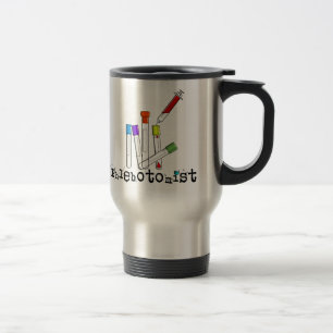 Taza De Viaje Regalos artsy del diseño de los tubos de la sangr