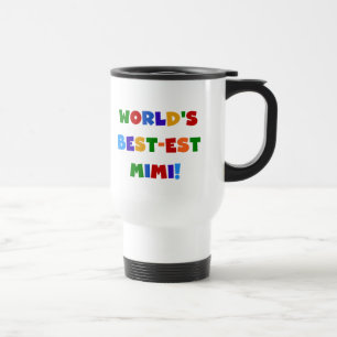 Taza De Viaje Regalos brillantes de las camisetas de los colores