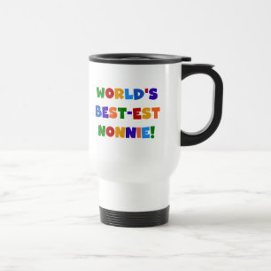 Taza De Viaje Regalos brillantes de los colores del Mejor-est