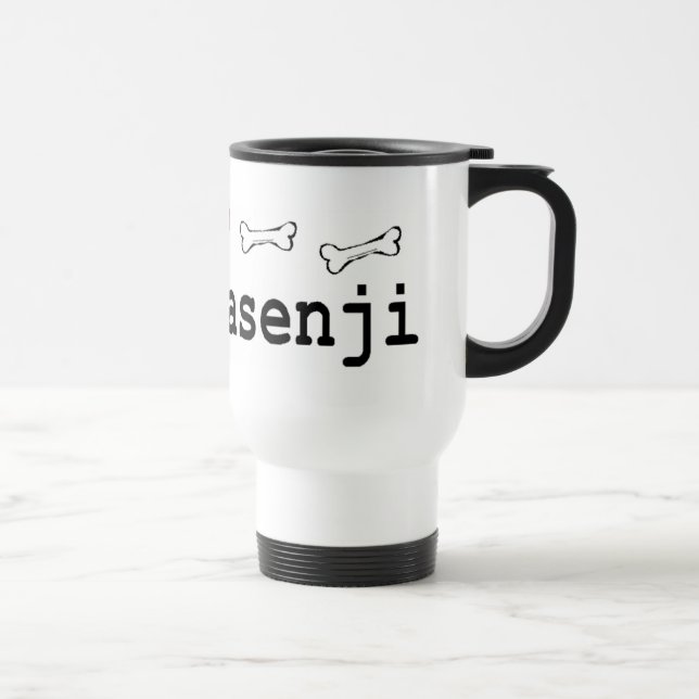 Taza De Viaje Regalos de Basenji Lovers (Derecha)