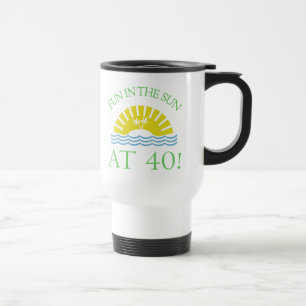 Taza De Viaje Regalos de cumpleaños 40 divertidos