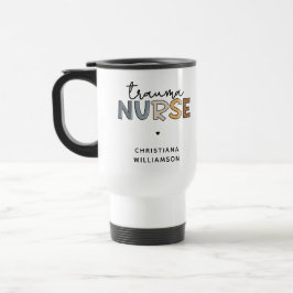 Taza De Viaje Regalos de Enfermería de Trauma Personalizado Enfe