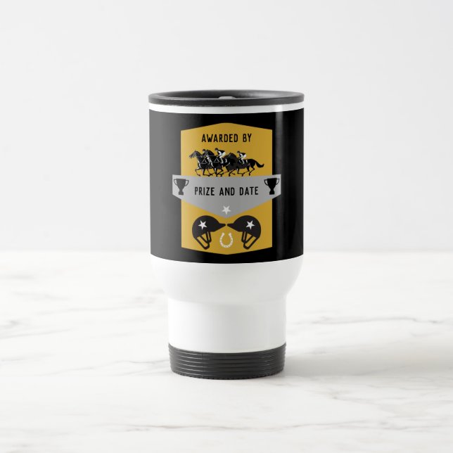Taza De Viaje Regalos de eventos de equitación (Centro)