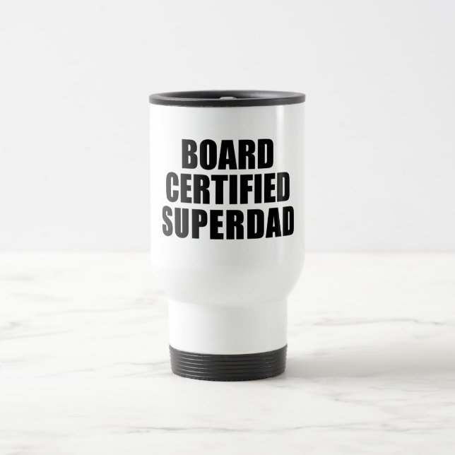Taza De Viaje Regalos de la diversión para los papás: Papá (Centro)