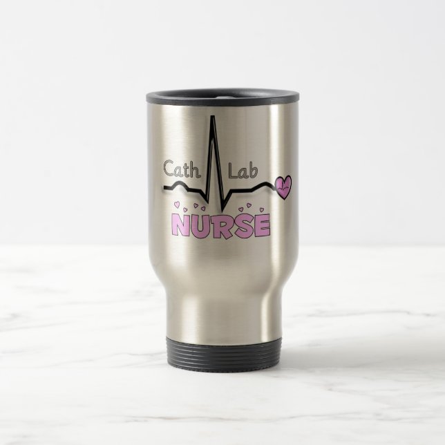 Taza De Viaje Regalos de la enfermera del laboratorio de la (Centro)