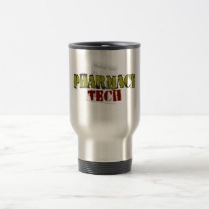 Taza De Viaje Regalos de la tecnología de la farmacia con diseño