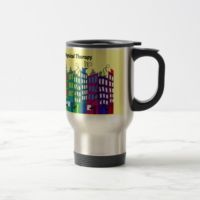 Taza De Viaje Regalos de la terapia física (Derecha)