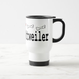 Taza De Viaje Regalos de los amantes de Rottweiler