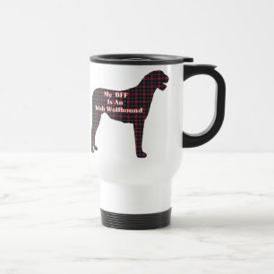 Taza De Viaje Regalos de mejor amiga galgo irlandés