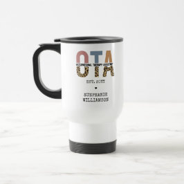 Taza De Viaje Regalos de personalizado OTA de Auxiliar de Terapi