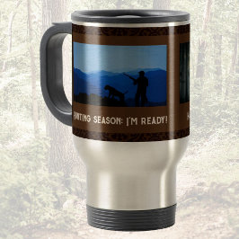 Taza De Viaje Regalos de retiro de caza personalizados para papá