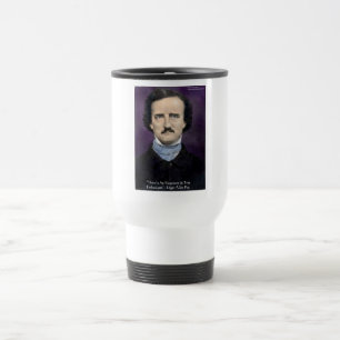 Taza De Viaje Regalos de sabiduría "Entusiasmo" de Edgar Allan P
