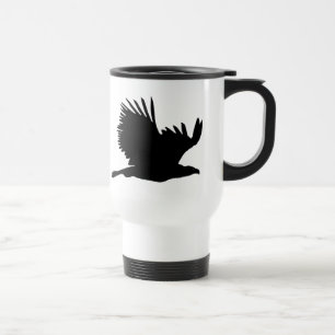 Taza De Viaje Regalos de silueta de águila