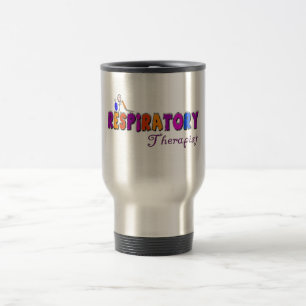 Taza De Viaje Regalos de Stickman del terapeuta respiratorio