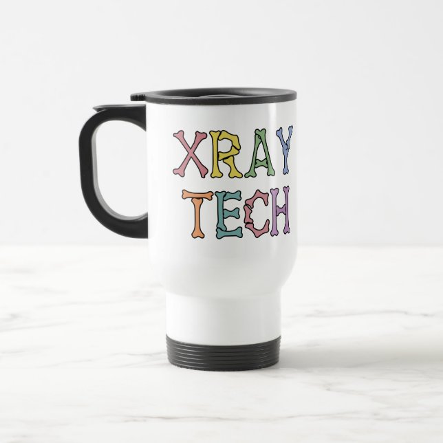 Taza De Viaje Regalos de Xray Tech X-ray Technologist (Izquierda)