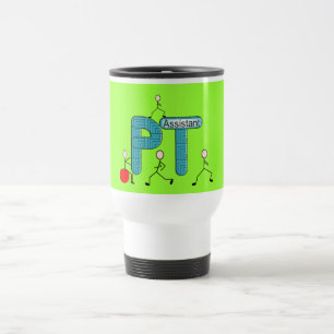 Taza De Viaje Regalos del ayudante de la terapia física
