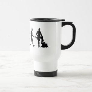 Taza De Viaje Regalos del bunyan de los madereros del feller del