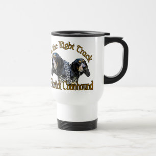 Taza De Viaje Regalos del Coonhound de Bluetick