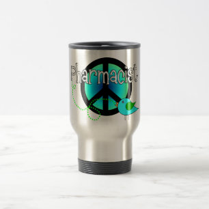 Taza De Viaje Regalos del farmacéutico---Diseño del signo de l