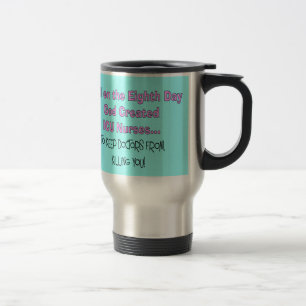 Taza De Viaje Regalos divertidos de la enfermera de ICU
