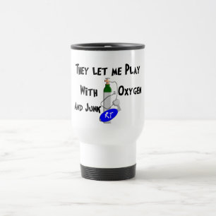 Taza De Viaje Regalos divertidos del terapeuta respiratorio