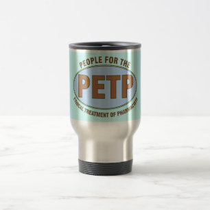Taza De Viaje Regalos divertidos "PETP único" Deisgn del