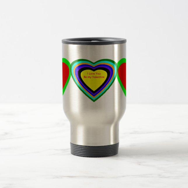 Taza De Viaje Regalos el día de San Valentín jGibney El MUSEO Za (Centro)