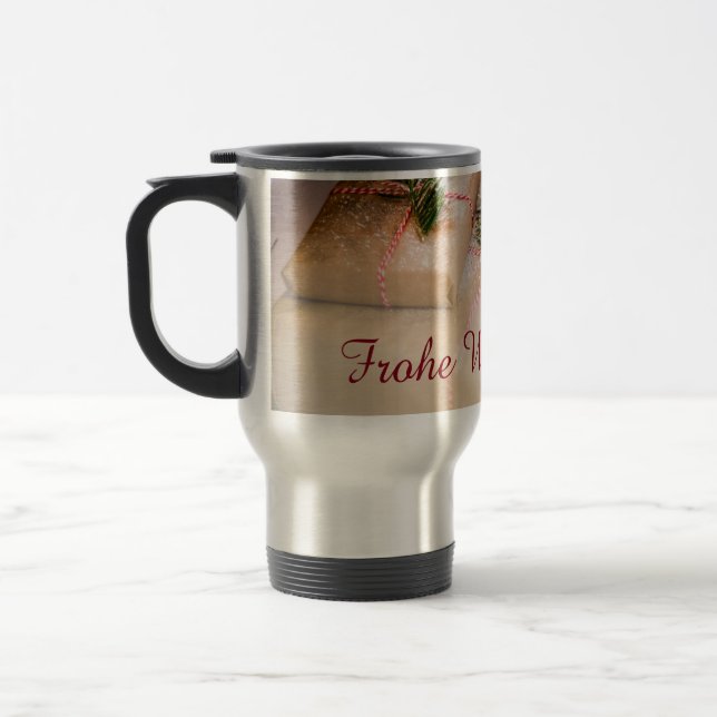 Taza De Viaje Regalos festivos como motivo de Navidades (Izquierda)
