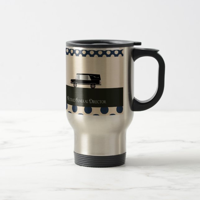 Taza De Viaje Regalos jubilados del director de funeraria (Derecha)