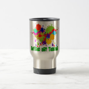 Taza De Viaje Regalos jubilados del profesor de arte
