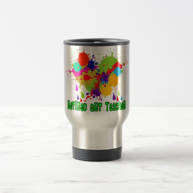 Taza De Viaje Regalos jubilados del profesor de arte (Centro)