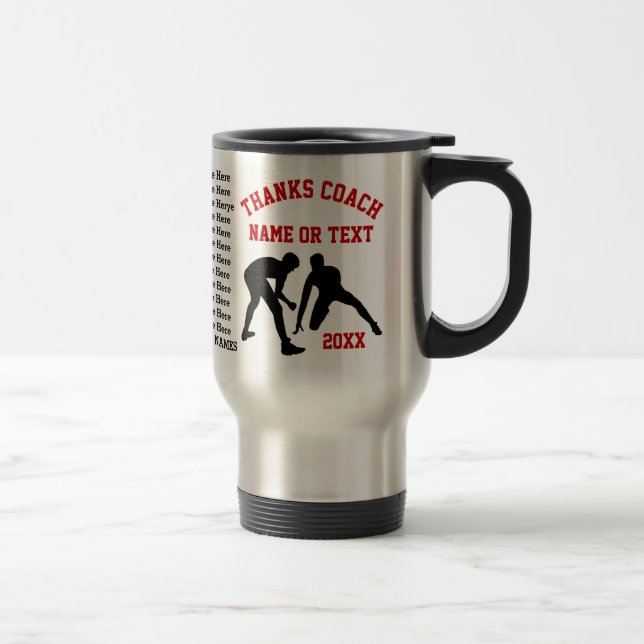 Taza De Viaje Regalos luchador de lucha, coche, NOMBRE del coche (Derecha)